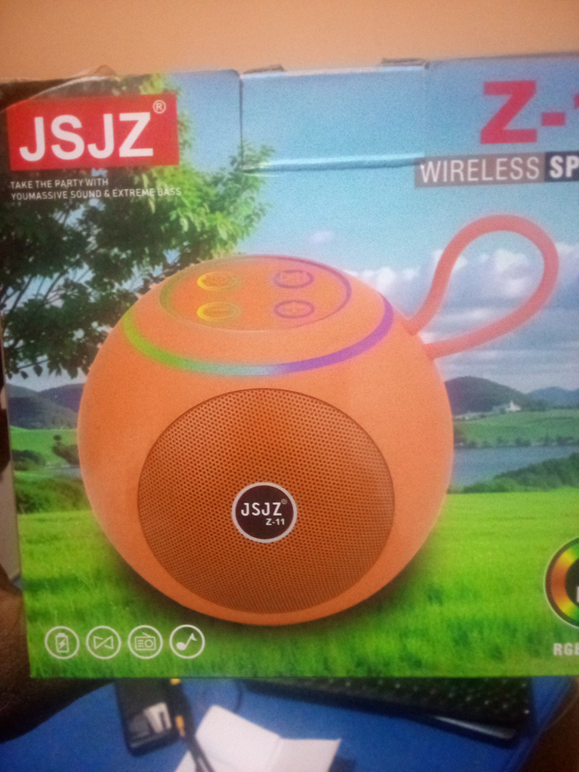 LED BT Speaker- X-Bass