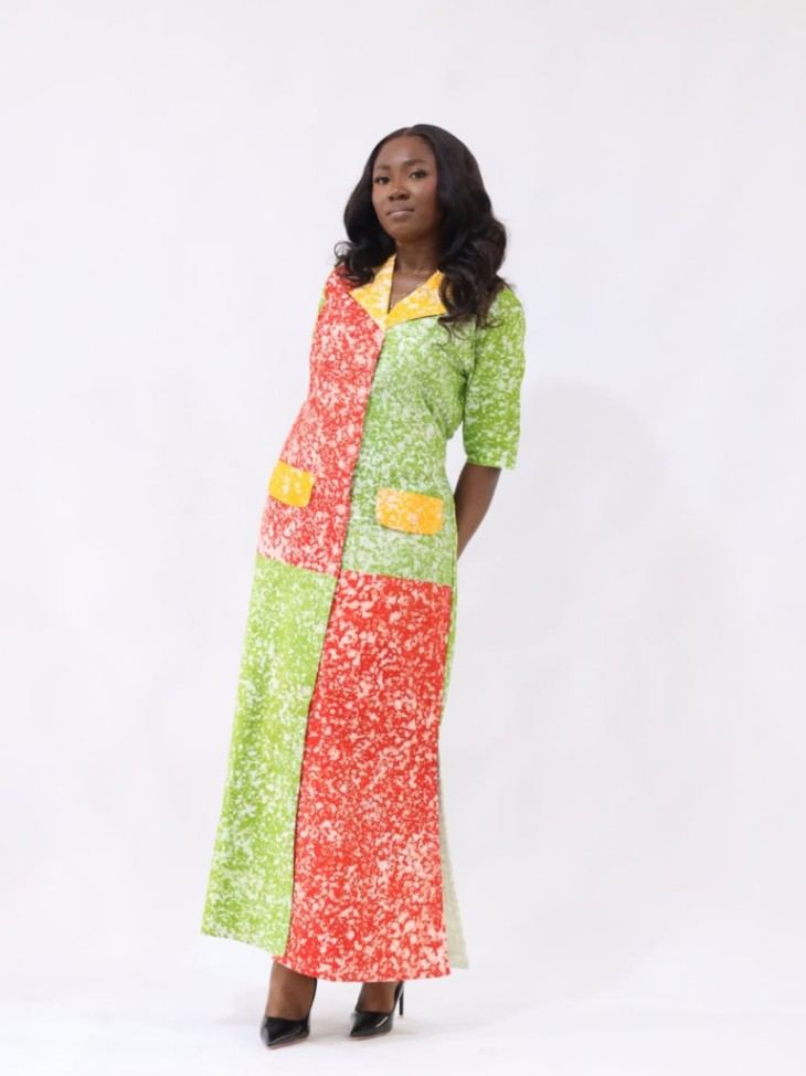Heritage Patchwork Maxi Dress
