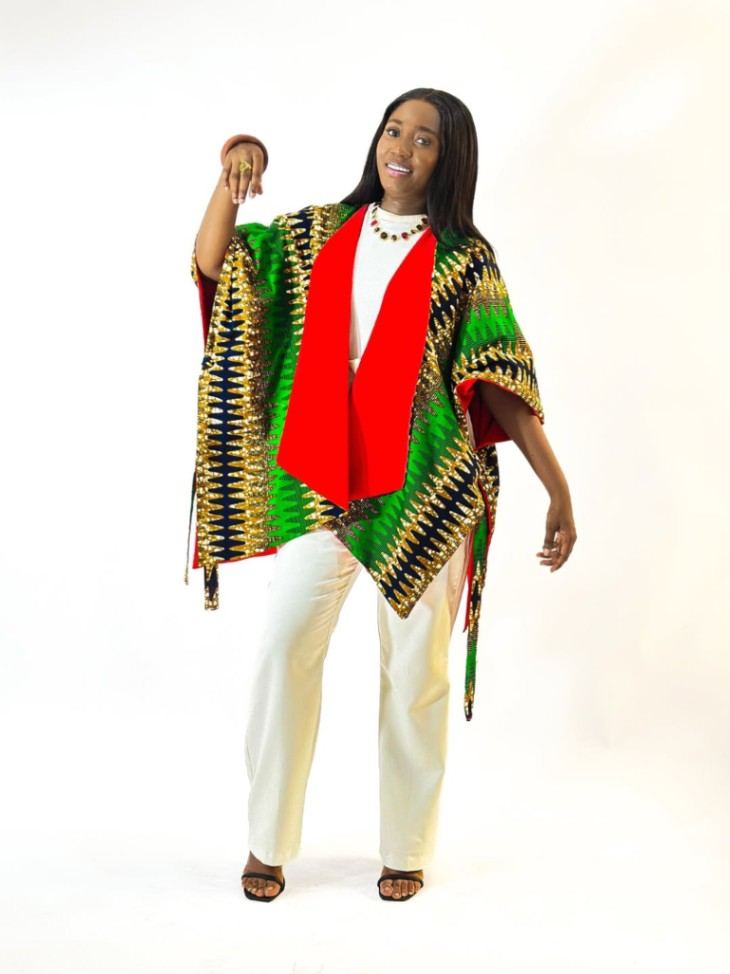 Sankofa Reversible Throw-On