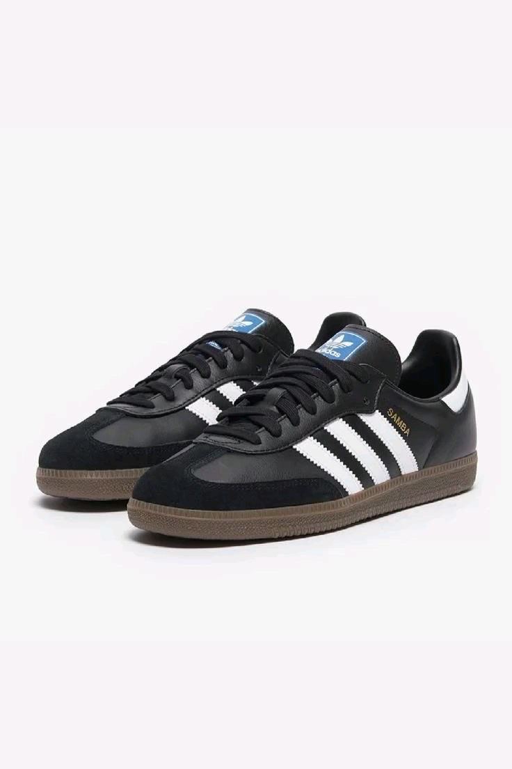 Adidas Samba 0g Black White Gum Shoes Sneakers