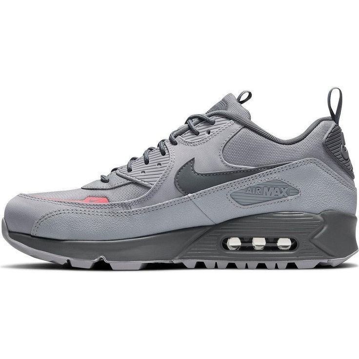 Nike Air Max 90 Surplus 'wolf Grey Red Salt' (Original Quality)