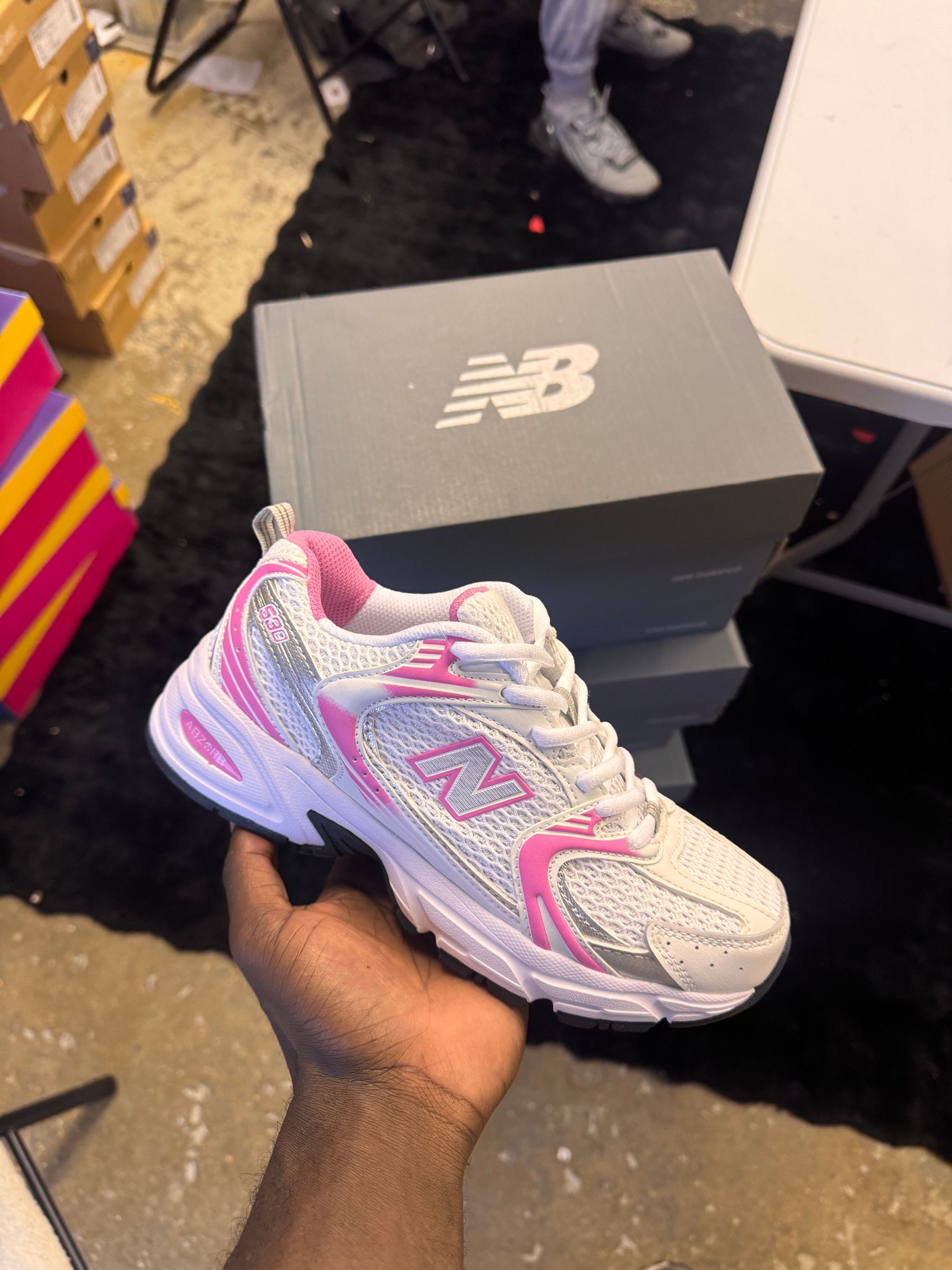 New Balance 530 "White/Pink" 