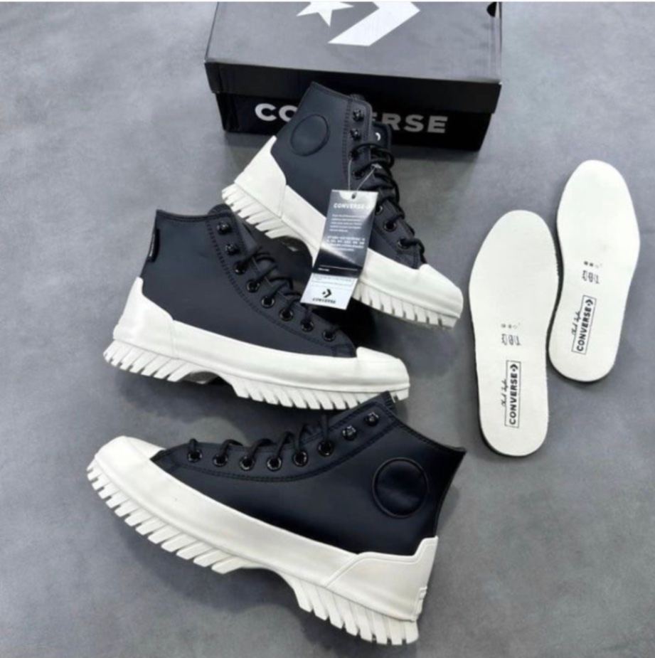 Black Converse Chuck Taylor All Star Lugged 2.0 Counter Climate boots