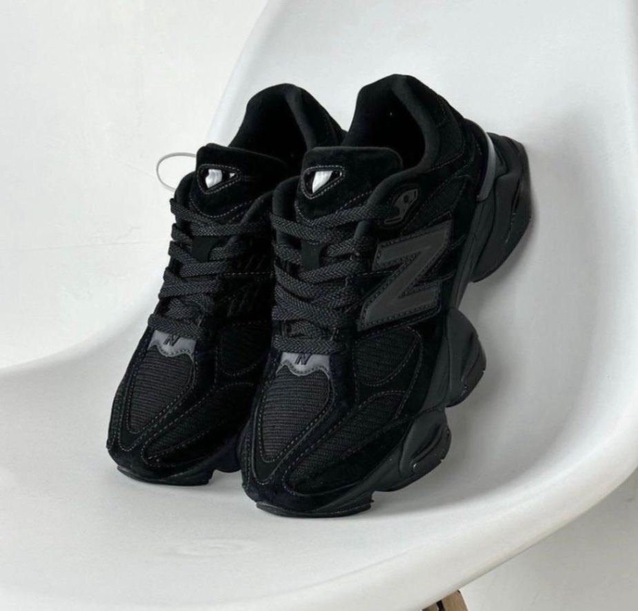 New Balance 9060 in the Triple Black colorway