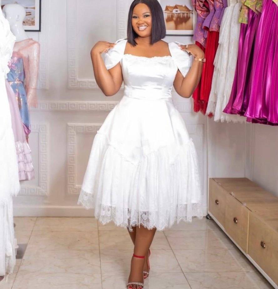 Dress Emerald( off white)