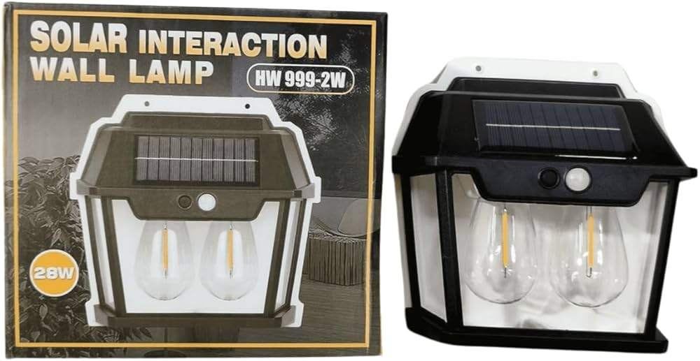 Solar 28 Watts waterproof outdoor wall light 