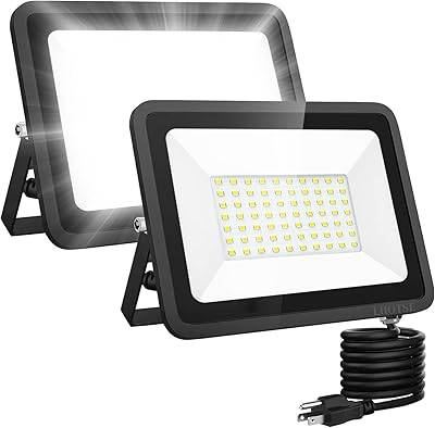 Flood lights 100 Watts. Natural white 
