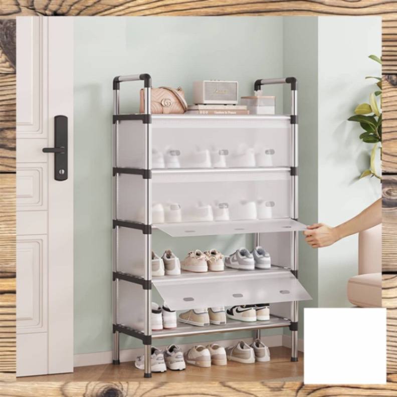 4tier Dust Free Shoe Rack / General Storage Medium