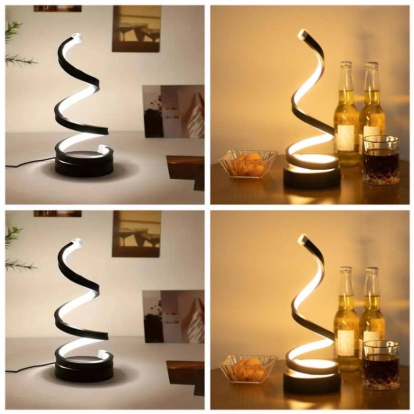 Modern Spiral Dimmable LED Table Lamp