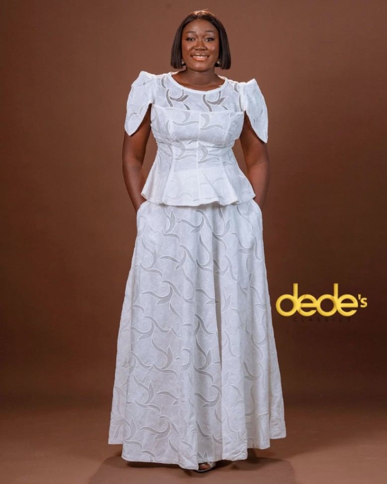 Grace Eyelet Peplum Set