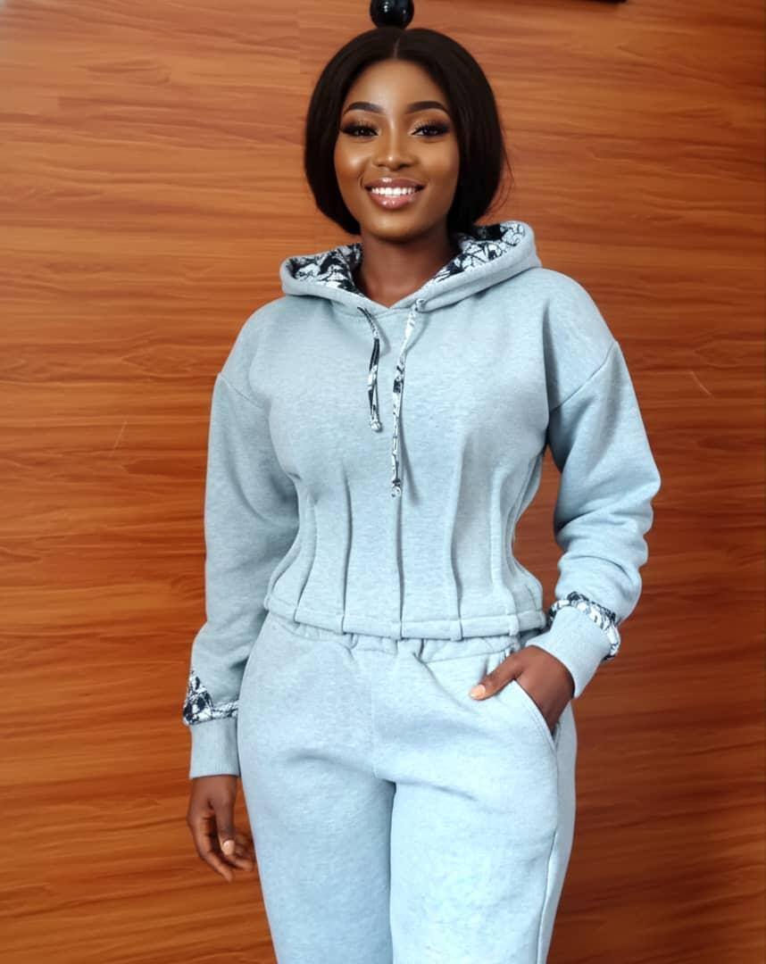 Unisex Hoodie and jogger pants with cotton print