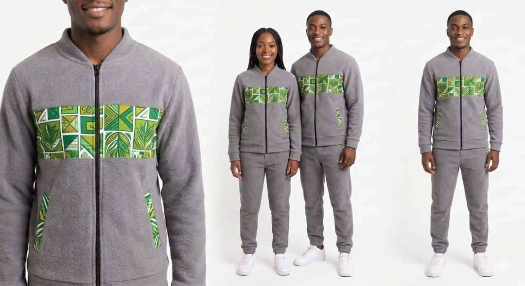 Unisex Hoodie and jogger pants with cotton print