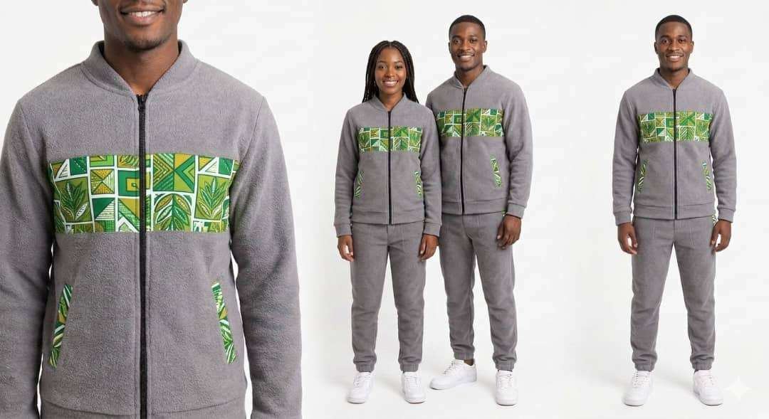 Unisex Hoodie and jogger pants with cotton print