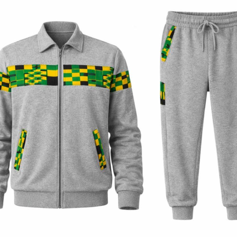 Unisex Hoodie and jogger pants with cotton print