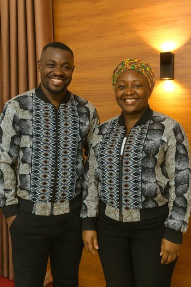 African print Unisex  Bomber jacket with a touch of velvet