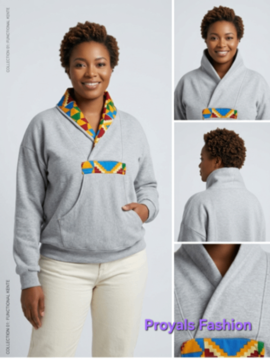 TALICIA TURTLE HOODED NECK SWEATSHIRT