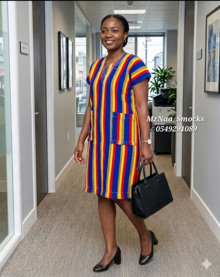 The Emerald Striped Pocket Dress