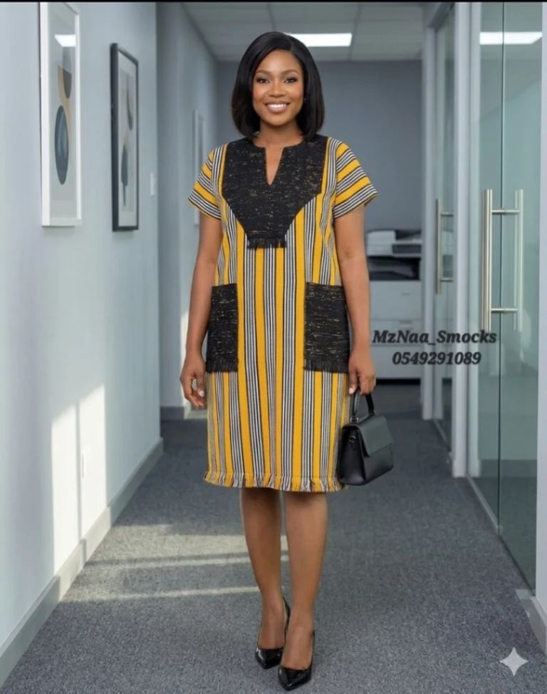 The Sunrise Yellow Panel Shift Dress