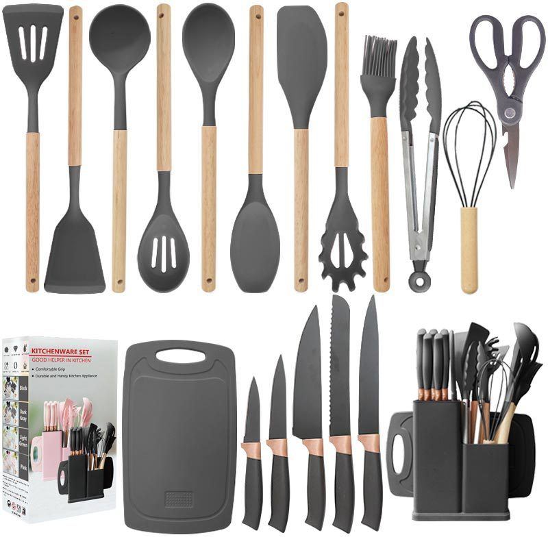 19pcs silicon laddle set