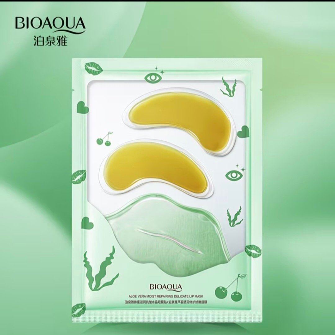 Eye and lip mask
