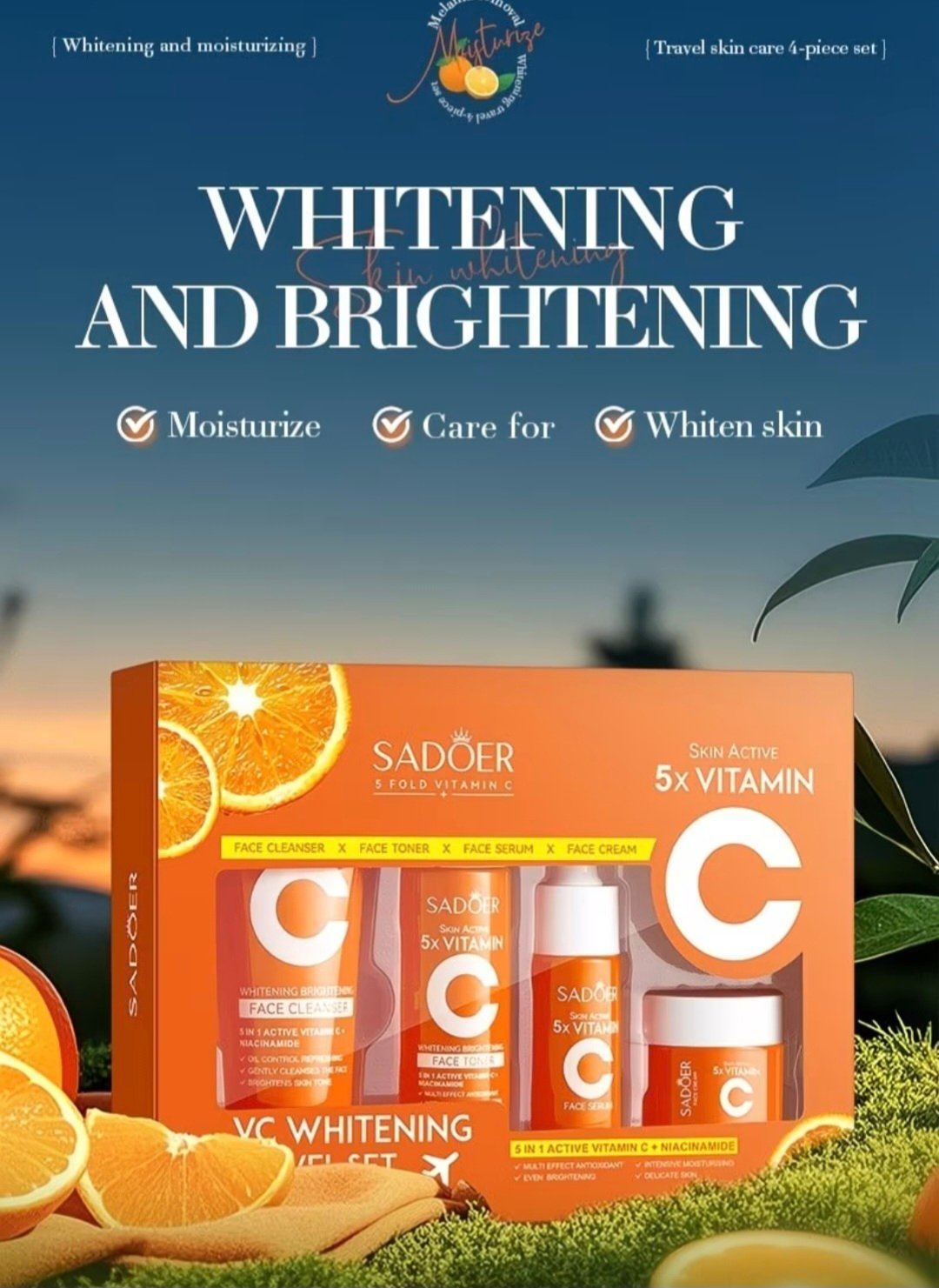 Vitamin C skincare set