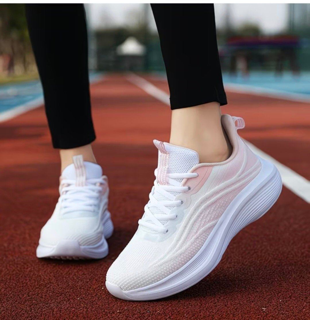 Pink and white Sneakers
