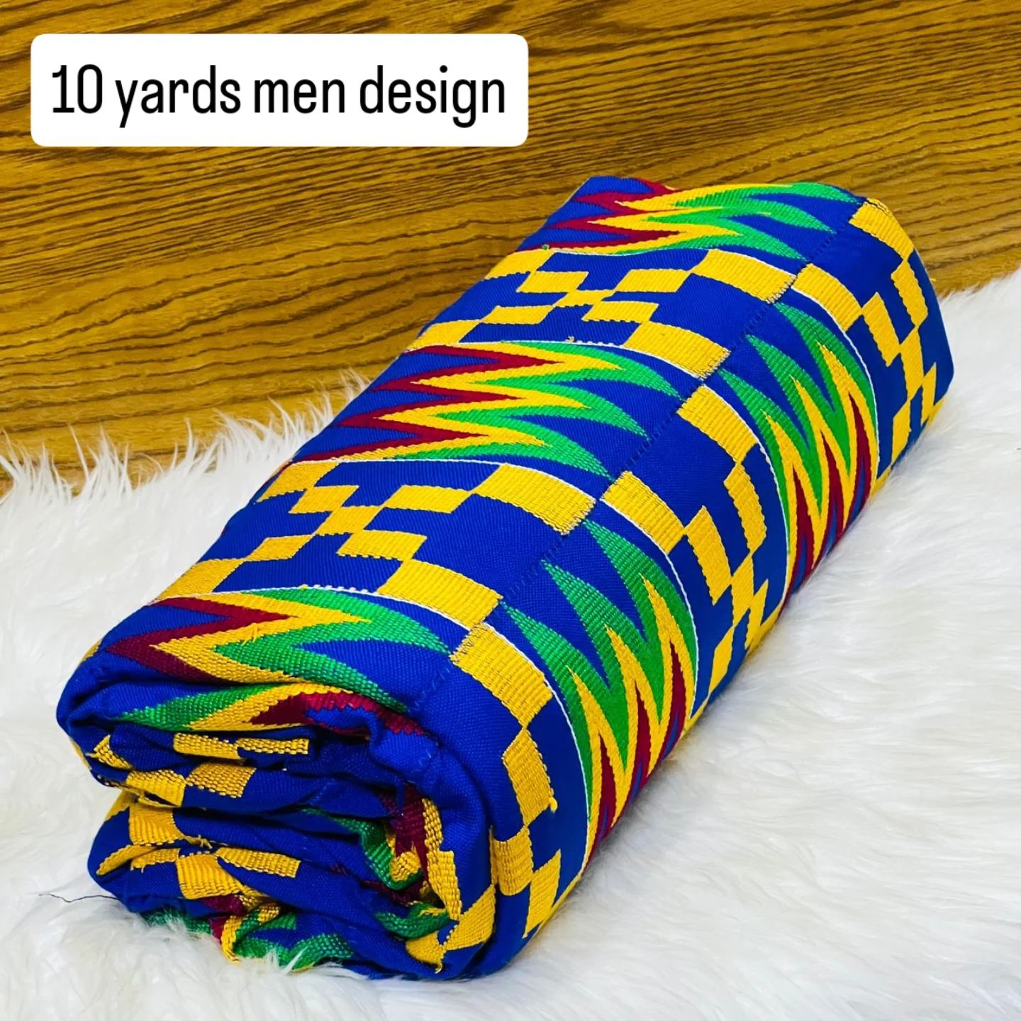 Fathia (blue) 10 yards men design 