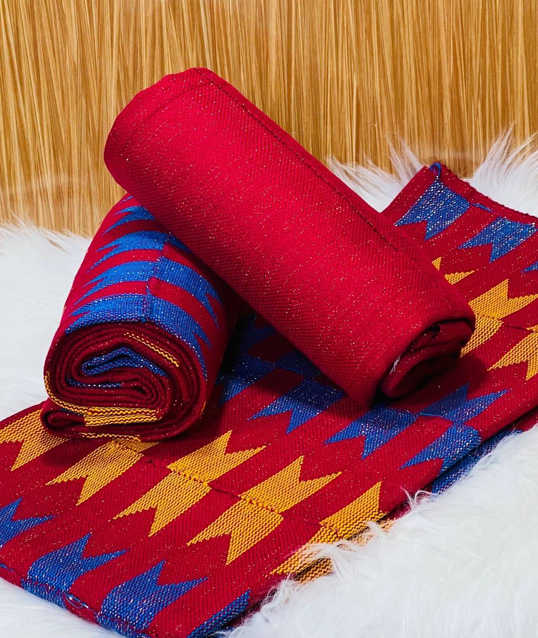 6 yards (4 yards design pattern with 2 yards plain) 