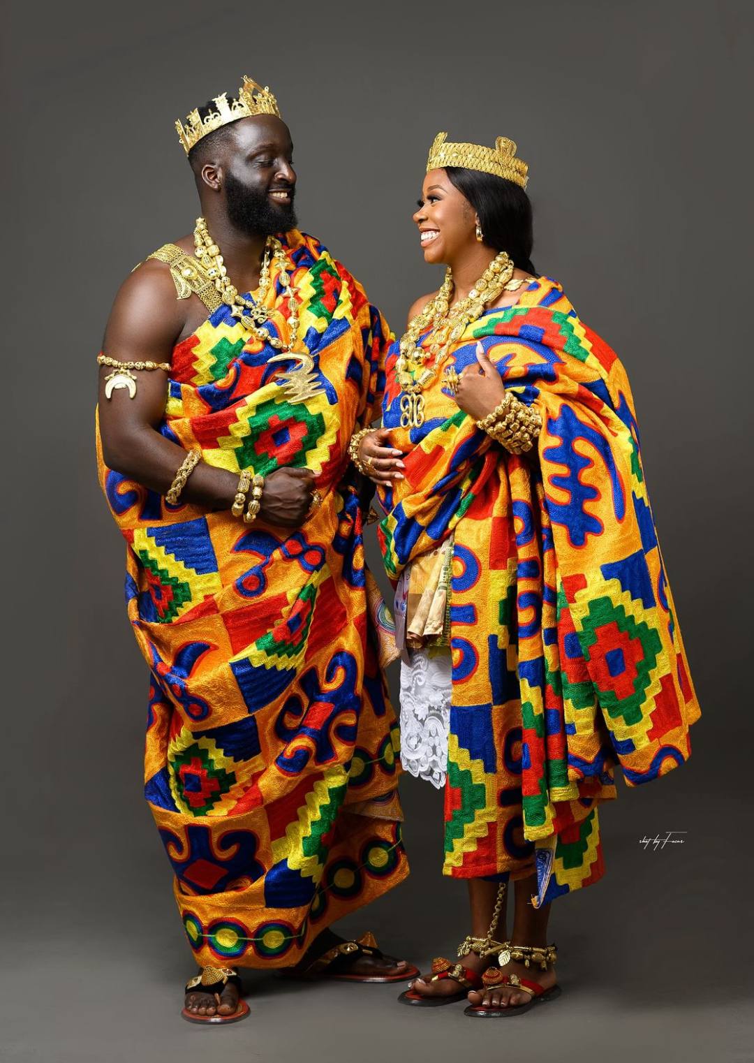 👫Royal👑Couple set (10 yards men & 6 yards women) 