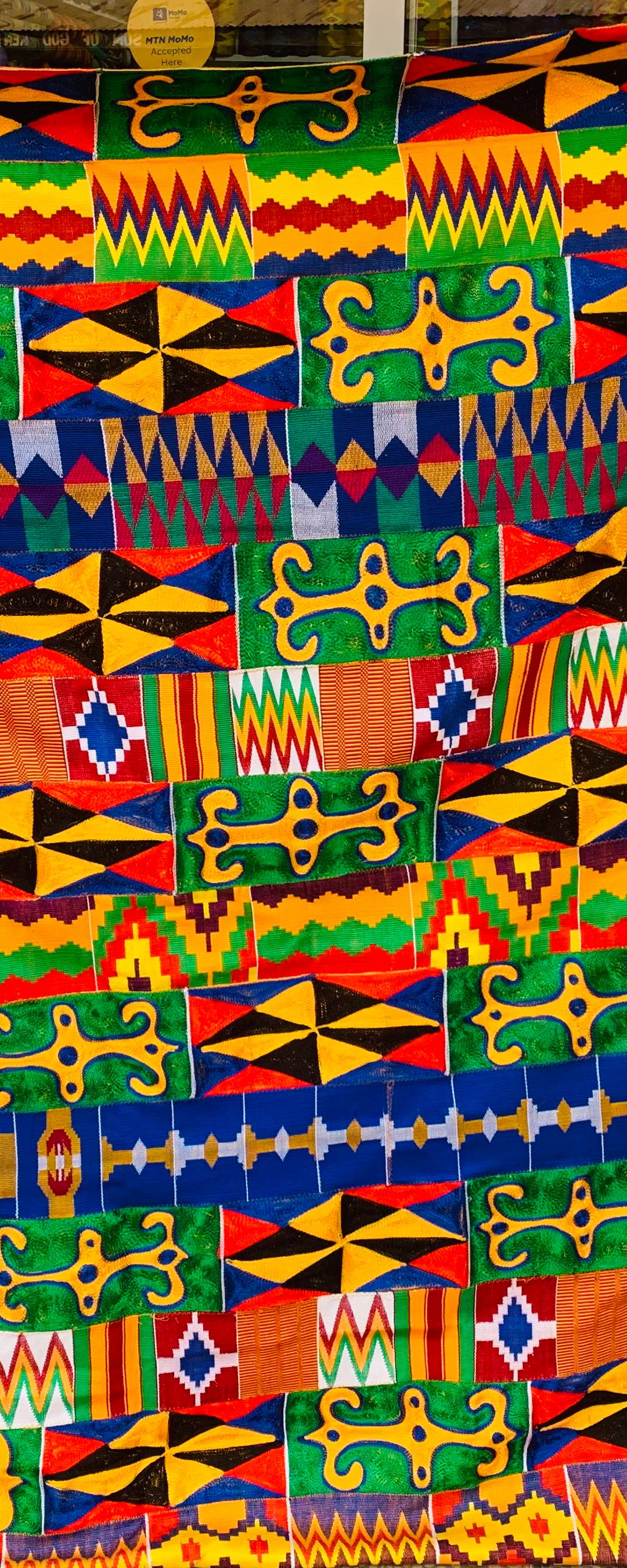 10 yards Royal men kente