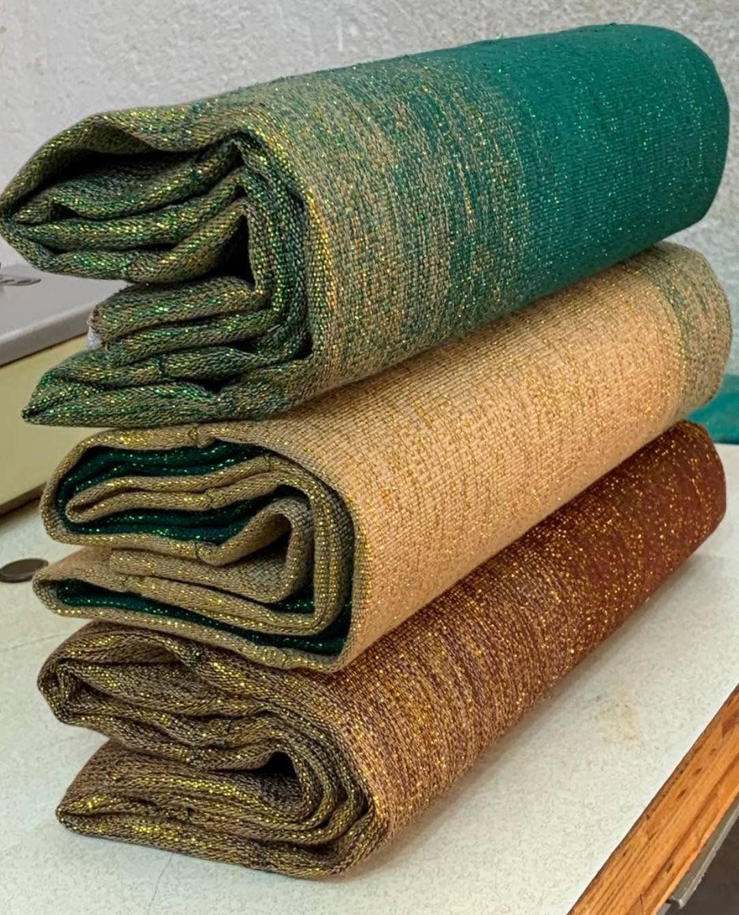 6 yards ombre' plain 