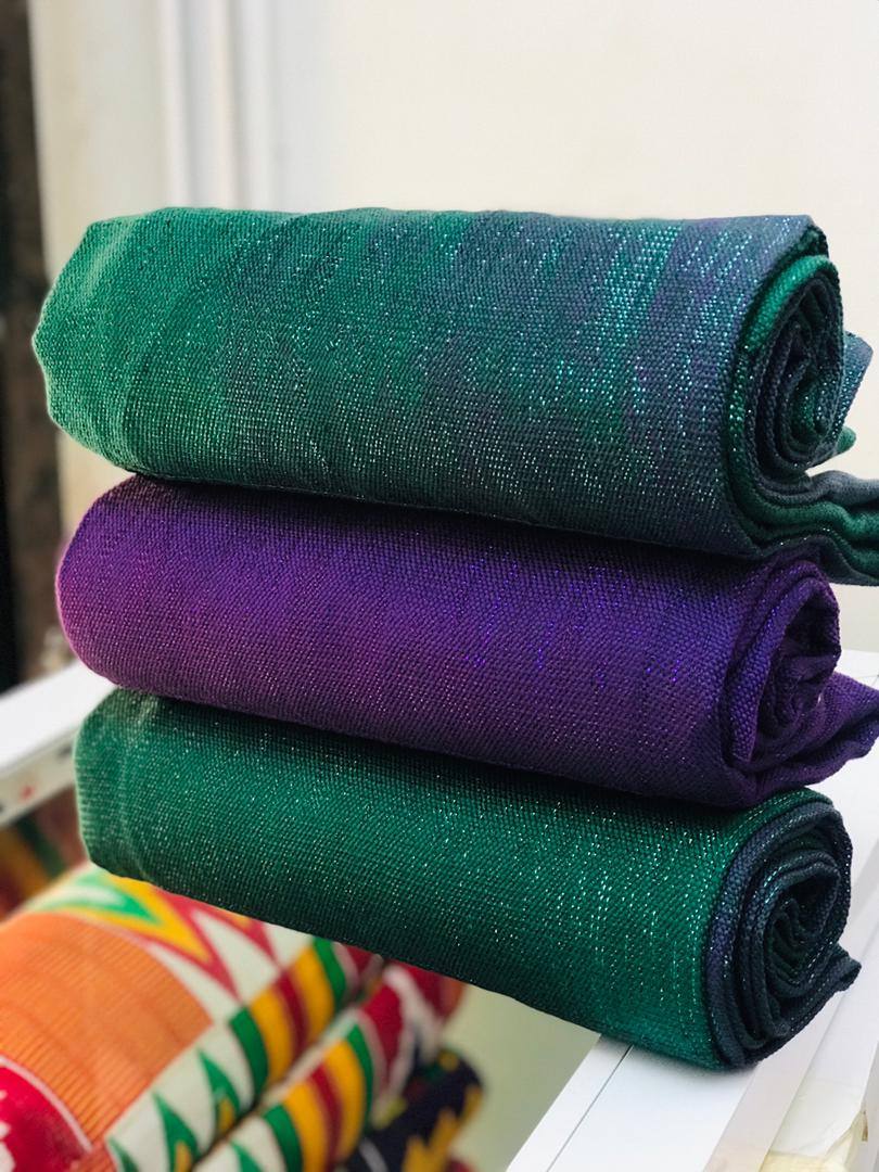 6 yards ombre' plain 