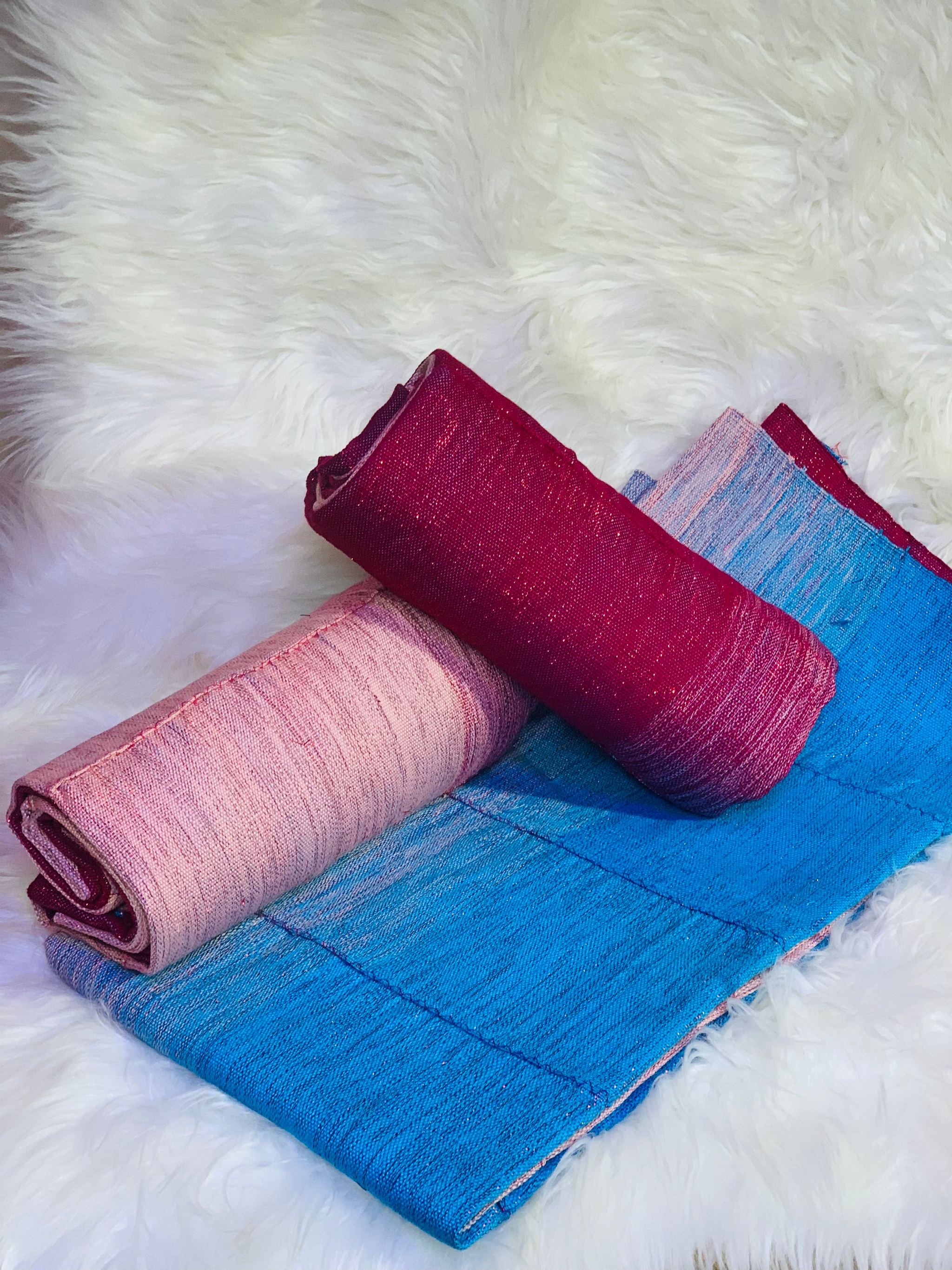 6 yards ombre' plain