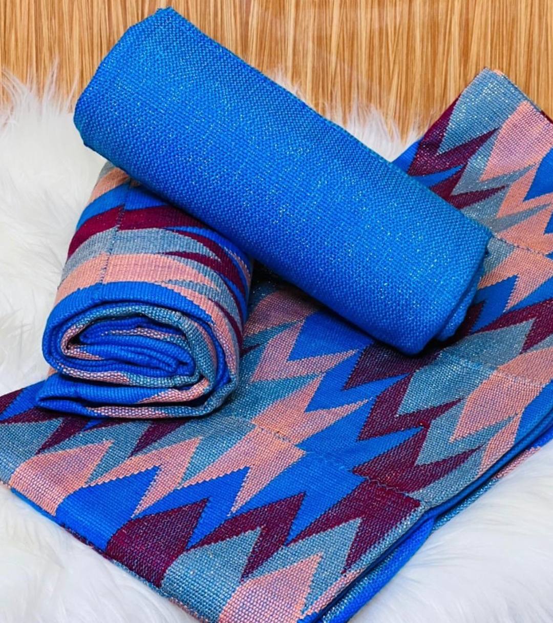 4 yards  (2 yards design with 2 yards plain) 