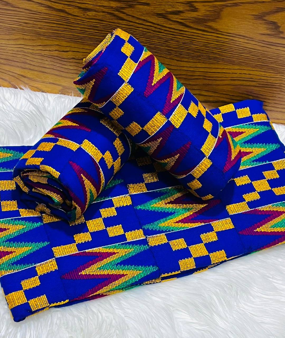 Fathia (blue) 6 yards