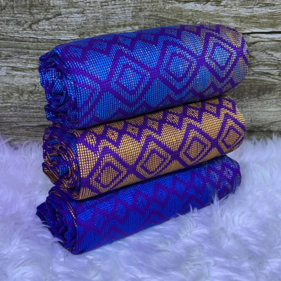 6 yards ombre' design 