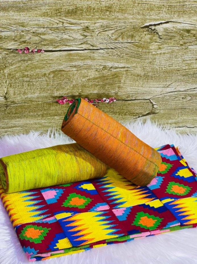 6 yards (4 yards ombre' with 2 yards design) 